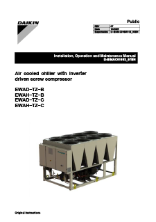 EWAD-TZ-B.EWAD-TZ-C.EWAH-TZ-B.EWAH-TZ-C_Installation.Operation.Maintenance manual_D-EIMAC01603-18_07_English download
